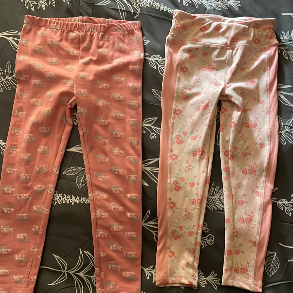 Girls legging style long pants Size 6